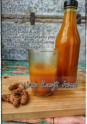 Foto resep Jamu Kunyit Asem