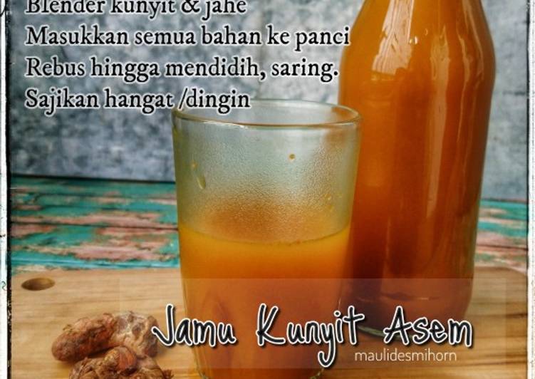 Resep Jamu Kunyit Asem yang Lezat Sekali