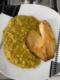 Tilapia con arvejitas