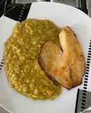 Tilapia con arvejitas