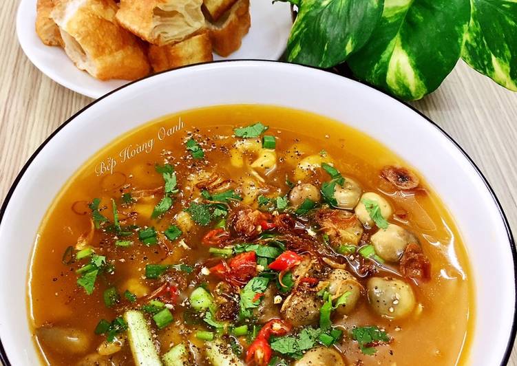 Bánh Canh Nấu Tôm Khô Nấm