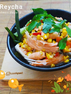 Foto resep 🍲Sup Salmon Jagung