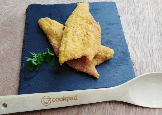 Ricetta di Qualsiasi notte della settimana Filetti di spigola in polenta
