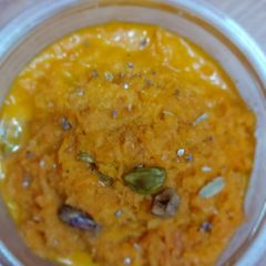 Carrot halwa A picture of Carrot halwa.
