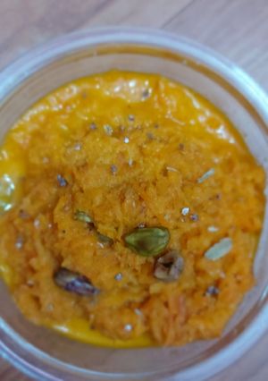 A picture of Carrot halwa.