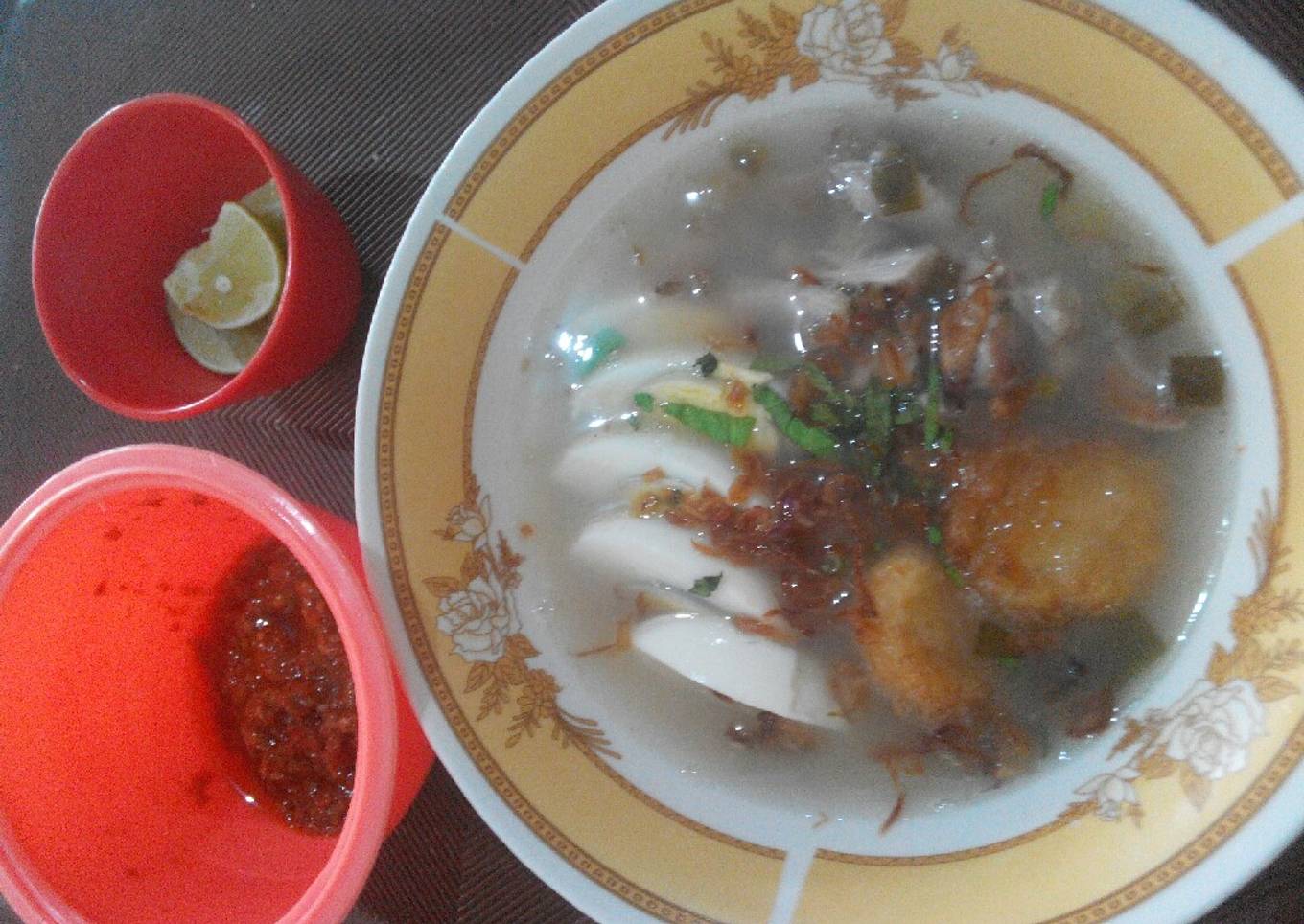 Soto banjar saus fla