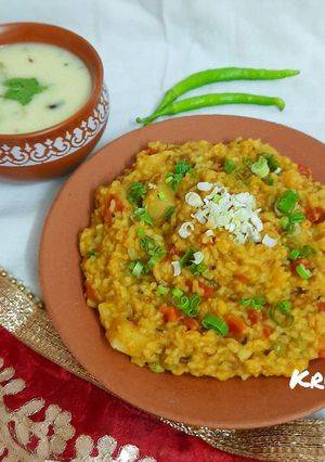 A picture of Masala Khichdi.