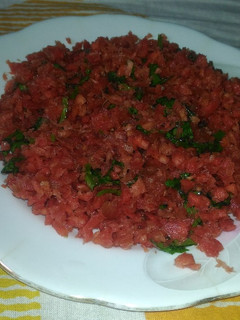 A picture of Carrot salad.
