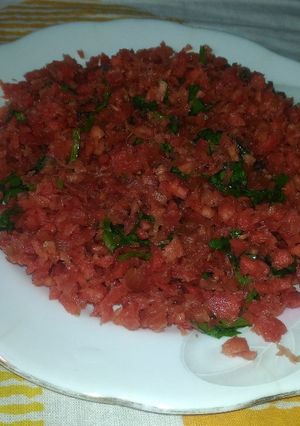 A picture of Carrot salad.
