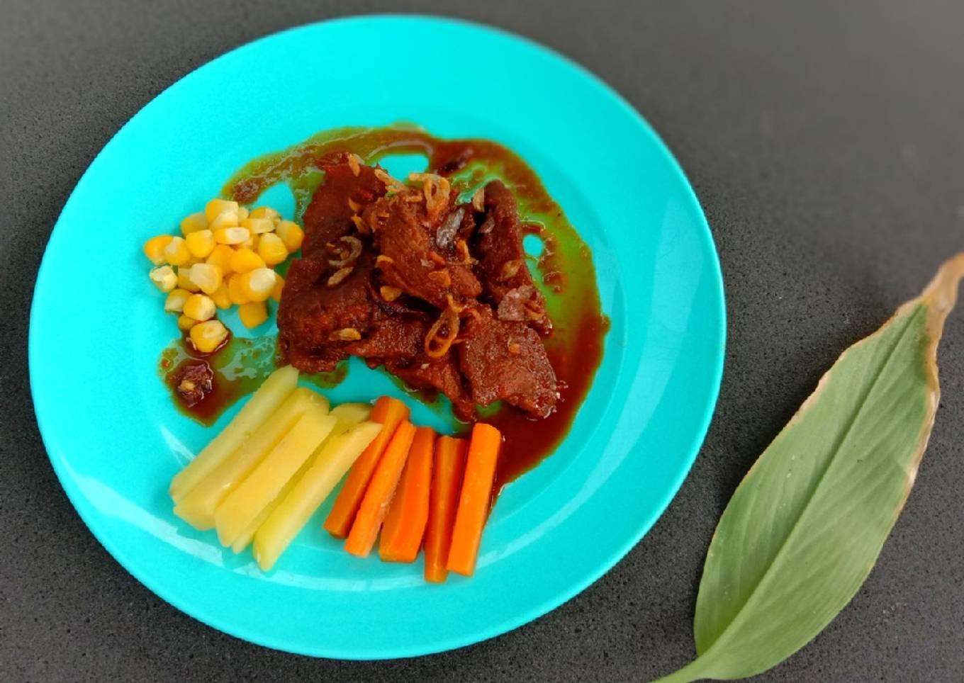 Krengsengan daging