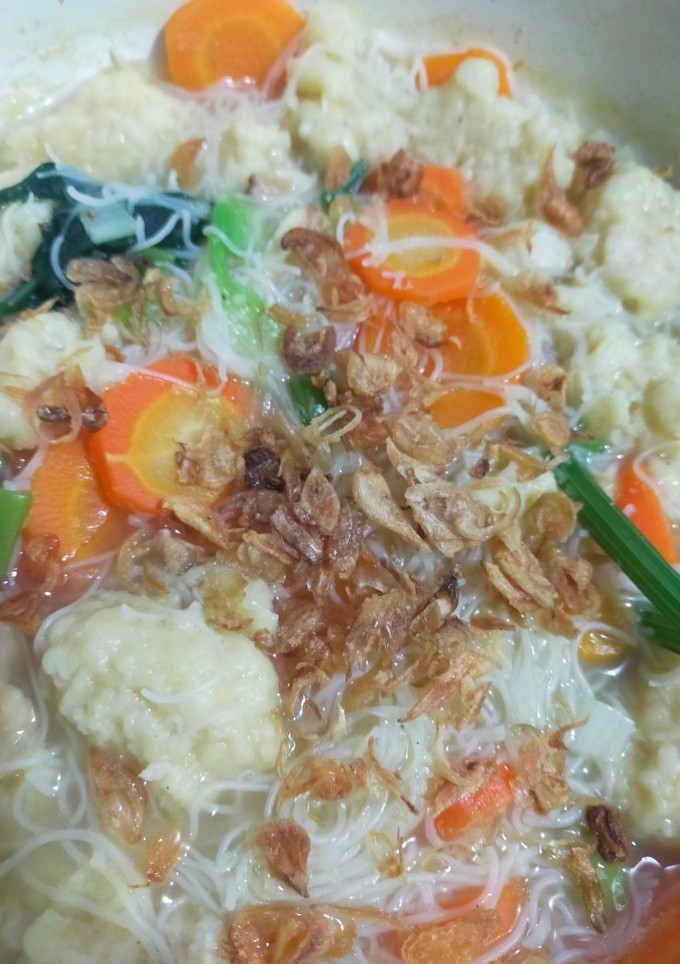 Foto resep Kuah bakso udang