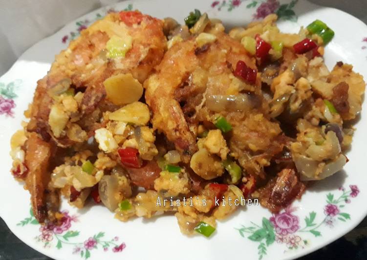 Rahasia Membuat Udang telur asin yang Lezat