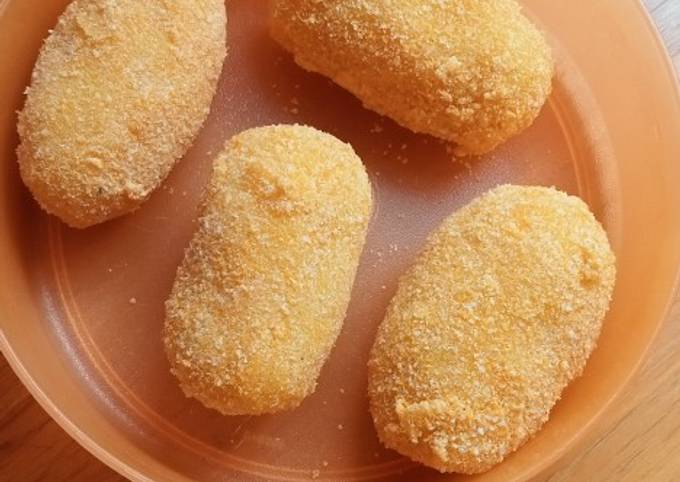 Resep Kroket Kentang Isi Ayam Wortel Oleh Berta Elvina Dapur Alesha