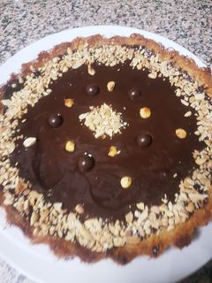 صورة لوصفة تارت الكنافه بصوص الشكولاته