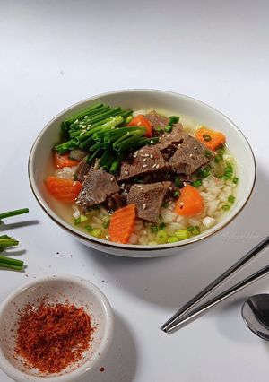 Foto resep Sup Daging Dengan Kaldu Tulang