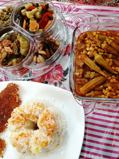 عکسی از دستور خورشت بامیه لذیذ
