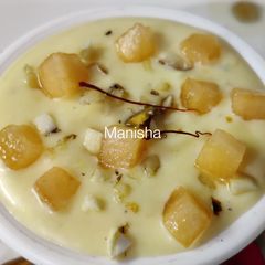 A picture of Muskmelon Shrikhand.