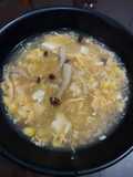 Egg drop soup tinggi protein untuk anak
