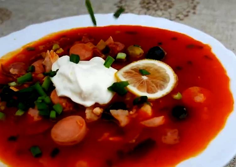 How to Make Appetizing Суп солянка