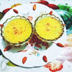 Super healthy tasty Golden milk(Haldi doodh) A picture of Super healthy tasty Golden milk(Haldi doodh).