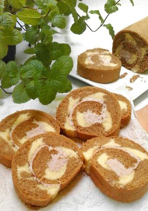 Foto resep Mocca Roll Cake