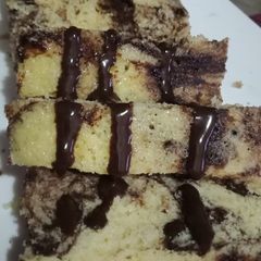 A picture of Chocolate tea cake baked by Goti rana🤗.