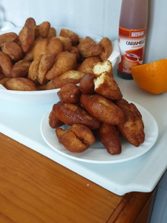Una foto de Buñuelos de caramelos