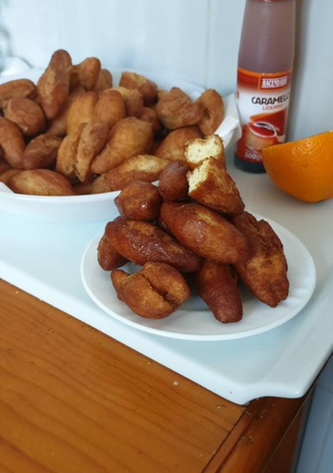 Una foto de Buñuelos de caramelos