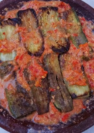 Foto resep 12.TERONG PANGGANG SAMBEL KEMIRI