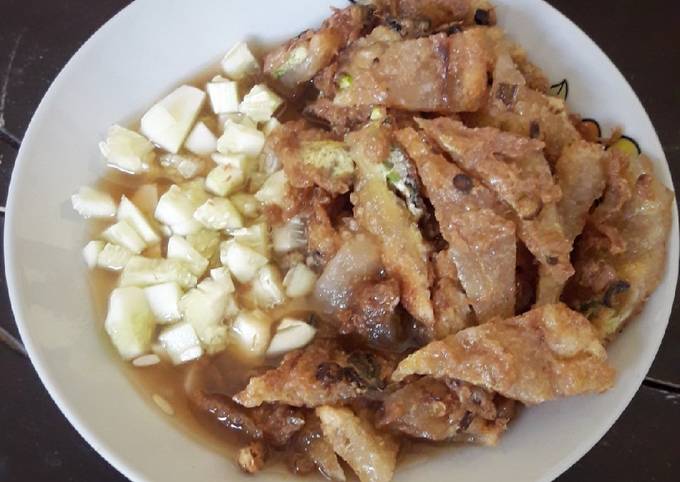 Resep Aci Krispi Kuah Cuko Anti Gagal