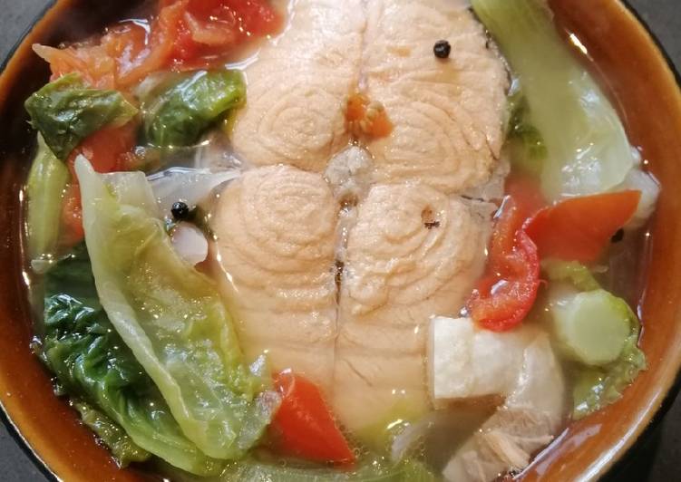 Steps to Prepare Homemade Sigang na Salmon