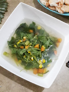 Foto resep Sayur bening bayam mix vegetables