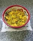 Guiso de chauchas al curry