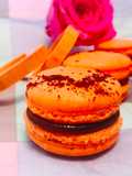 Milk Chocolate Passion Fruit Macarons (Pierre Hermé Style)