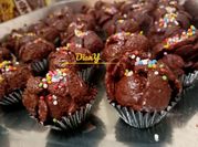 Gambar coklat campur coco crunch