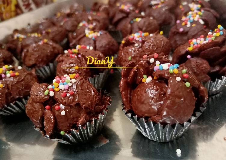 Resep Koko Krunch Coklat Sprinkle, Lezat Sekali