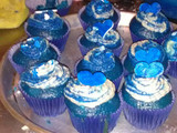 Cupcakes rellenos con crema de mantequilla