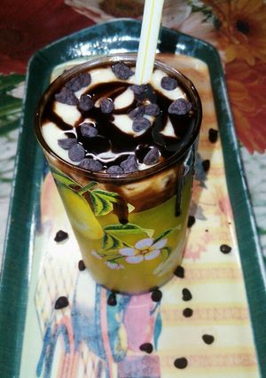 A picture of Chocolate mango drink.
