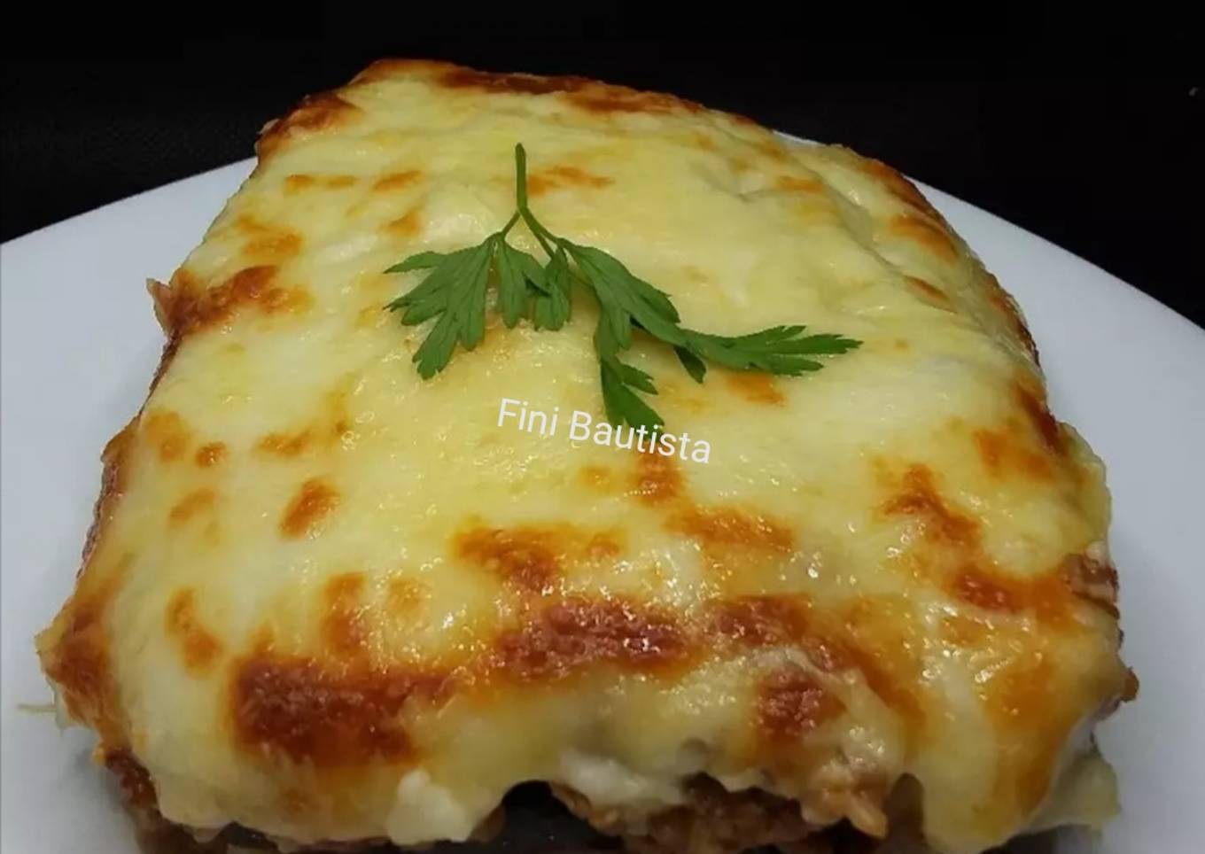 Musaka de berenjena y Cordero