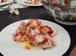 Una foto de Pulpo a la gallega