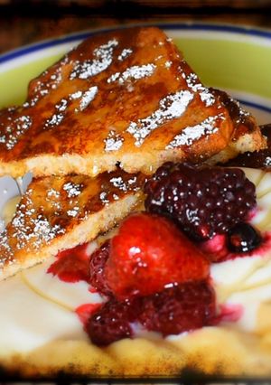 Una foto de Torrijas veganas, de las SALUDables!