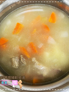 馬鈴薯燉豬軟骨湯 的食譜成品照片
