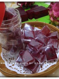 Foto resep Permen Buah Naga