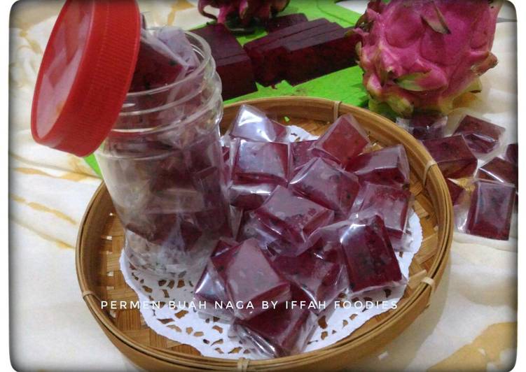 How to Prepare Homemade Permen Buah Naga