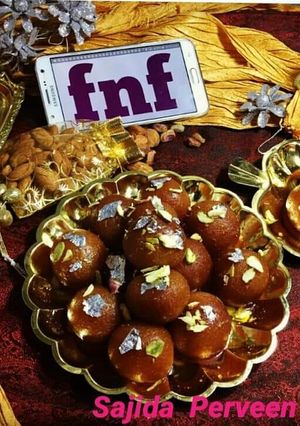 A picture of Gulab Jamun #KokabandCookpad #fnfgroup.