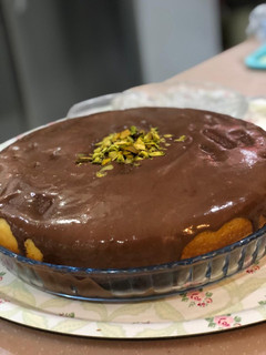 صورة لوصفة كيكة اسفنجيه هشه