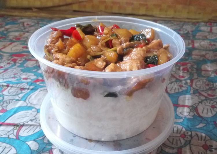 Langkah Mudah untuk Menyiapkan Rice bowl yang bikin betah