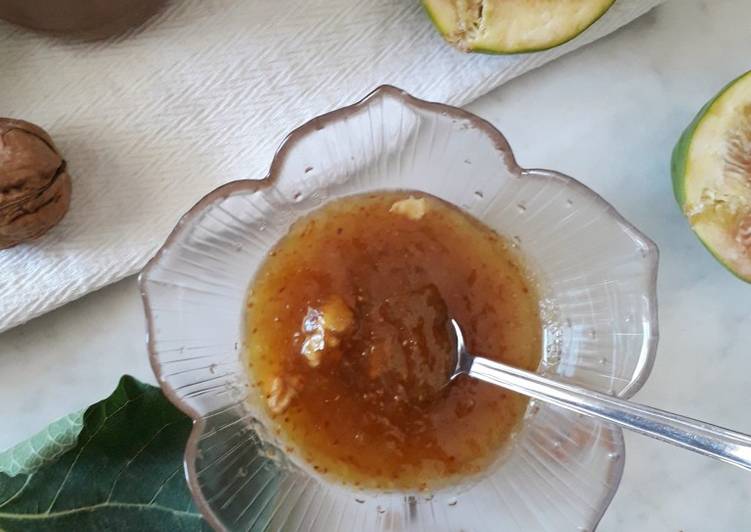Confettura di fichi fioroni e noci