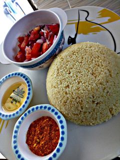 Couscous da mai da yaji ainihin hoton girkin