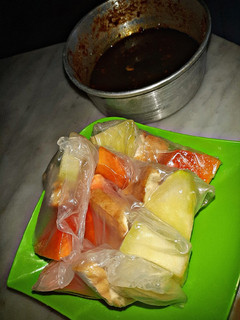 Foto resep Rujak Buah Wrap